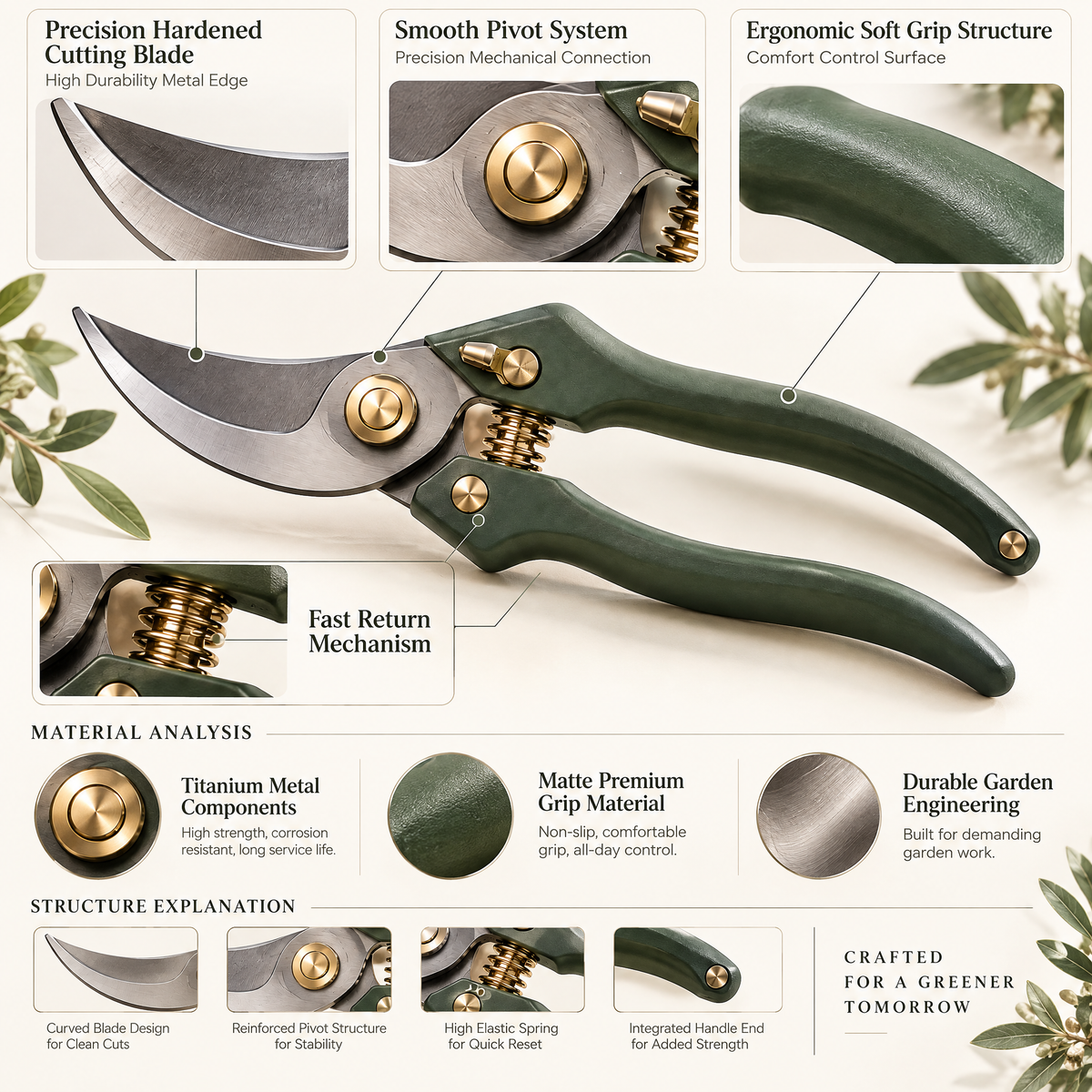 meravorn™ Precision Bypass Pruning Shears