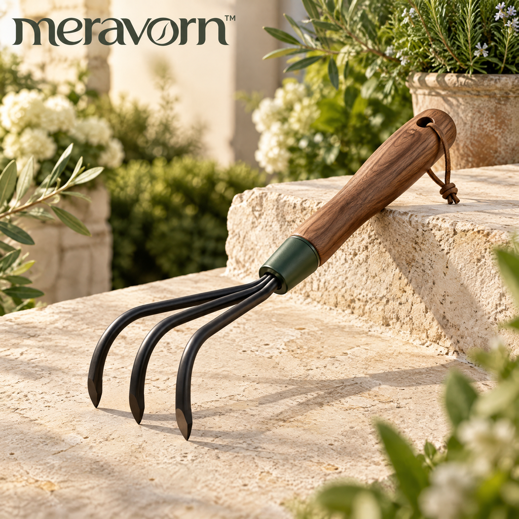 meravorn™ 3-Tine Hand Cultivator
