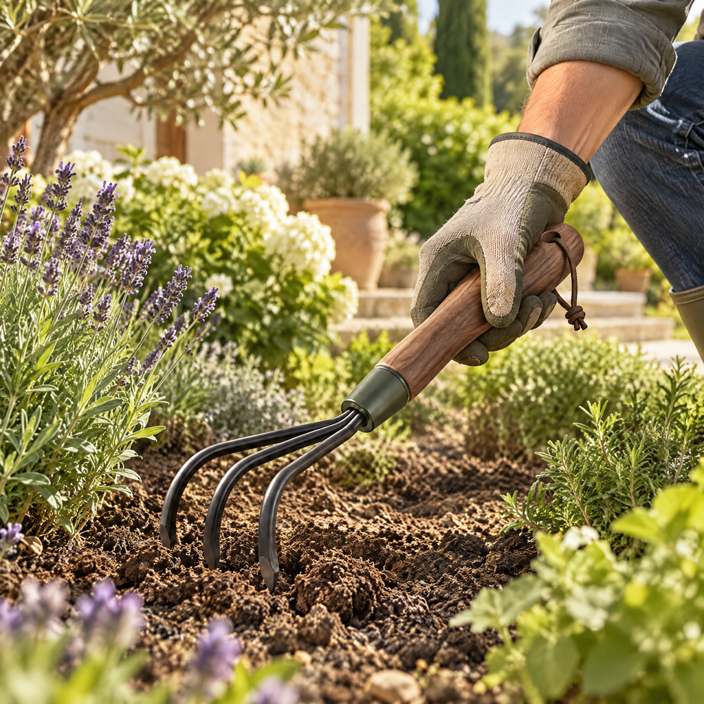 meravorn™ 3-Tine Hand Cultivator