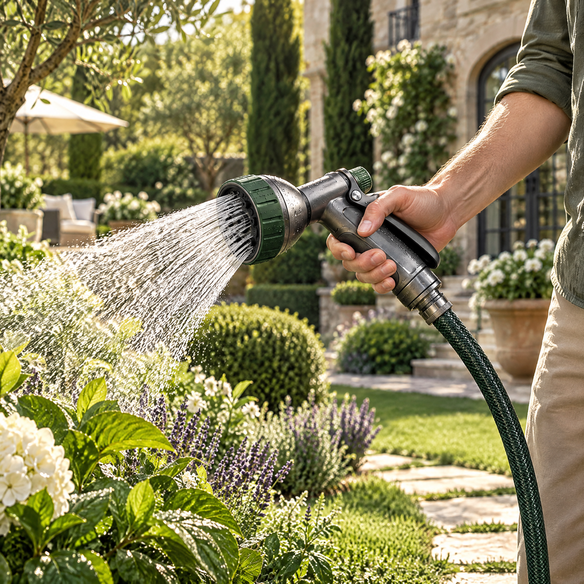 meravorn™ Multi-Pattern Garden Hose Nozzle