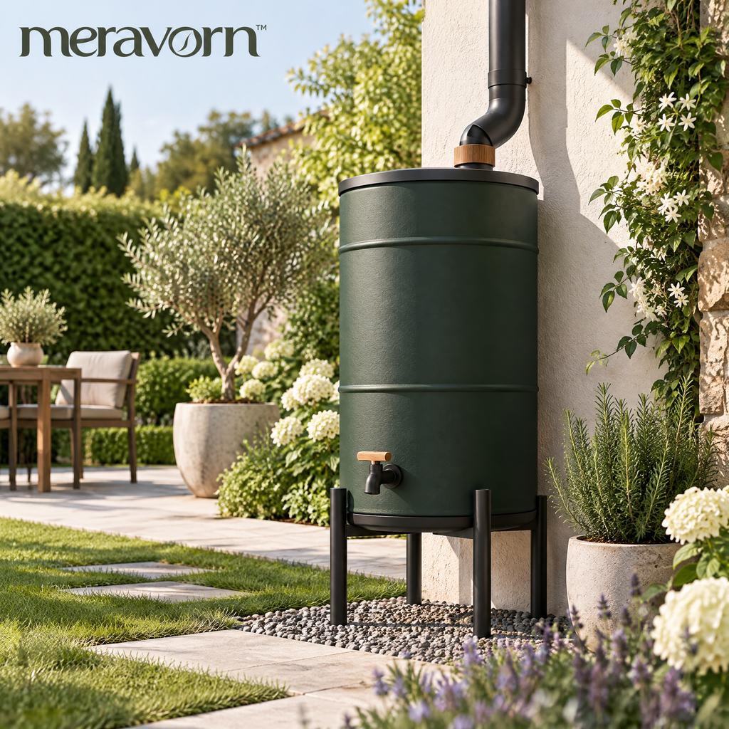 meravorn™ Outdoor Rainwater Collection Barrel