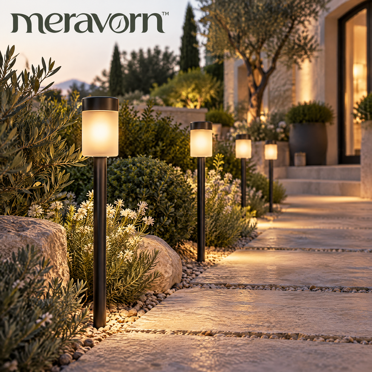 meravorn™ Modern LED Garden Path Lights